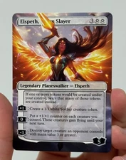 Elspeth, Storm Slayer Proxy Card with Custom designed art