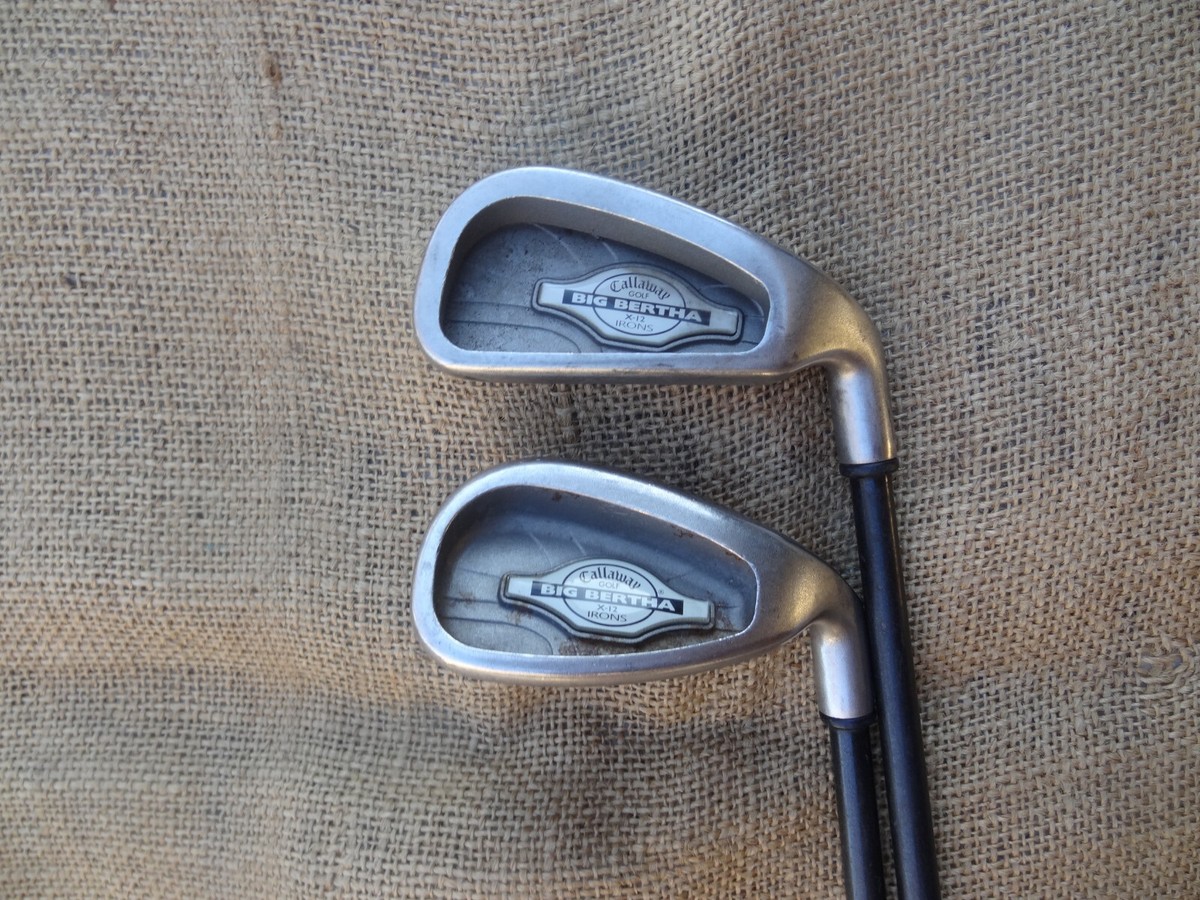 Callaway - ★たかし★ キャロウェイ（Callaway）BIG BERTHA X12 CALLAWAY BIG BERTHA X-12 IRON (GRAPHITE SHAFT)