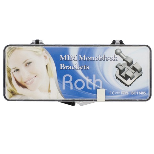 Kit de 24 piezas de brackets de ortodoncia dental 0,022 Roth Mark Brackets con 1er tubo molar - Imagen 6 de 53