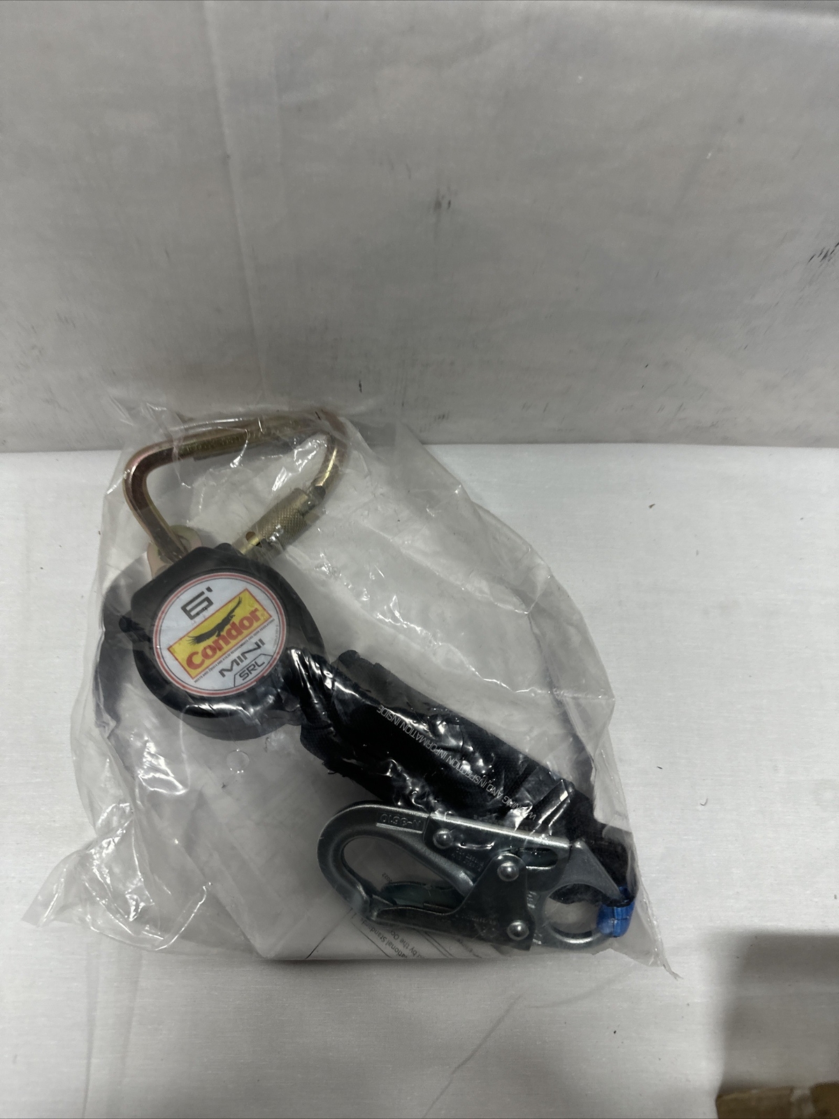 Condor 35KU97 310 LB Cap 6 FT Srl L Selfretracting Lifeline for sale