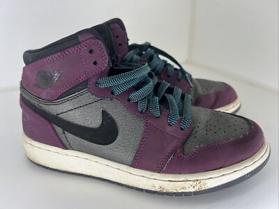 RARE 🔥Nike Air Jordan 1 Retro High Purple/Gray Shoe 332148 RARE 🔥Nike Air Jordan 1 Retro High Purple/Gray Shoe 332148
