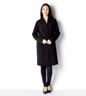 Centigrade Jacke mit Knotenkragen schwarz UK M UVP 66£ TD7 BB 06