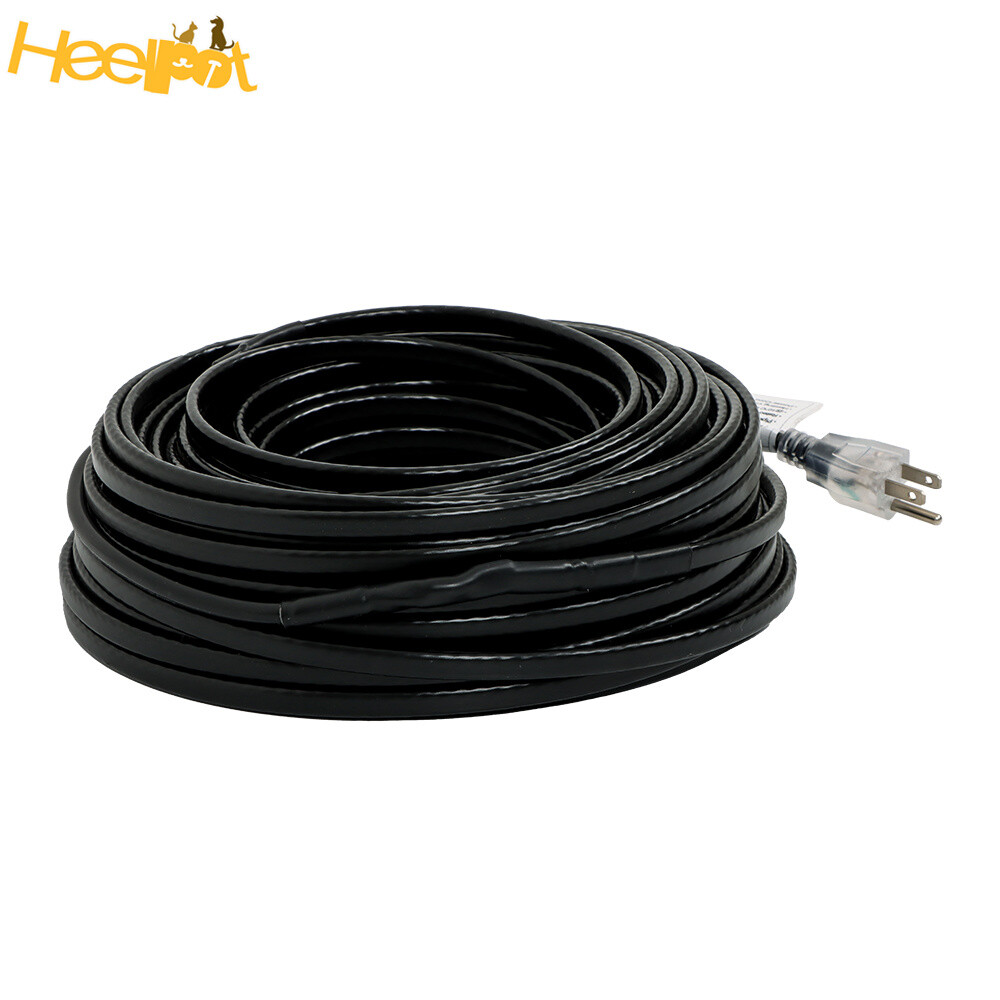 140 Feet Heat Tape Easy To Install 8W/FT 120V Heat Cable Roof Snow De-icing Kit