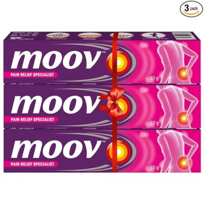 Moov Fast Pain Relief Cream for All Age Group- 30g (Pack of 3)