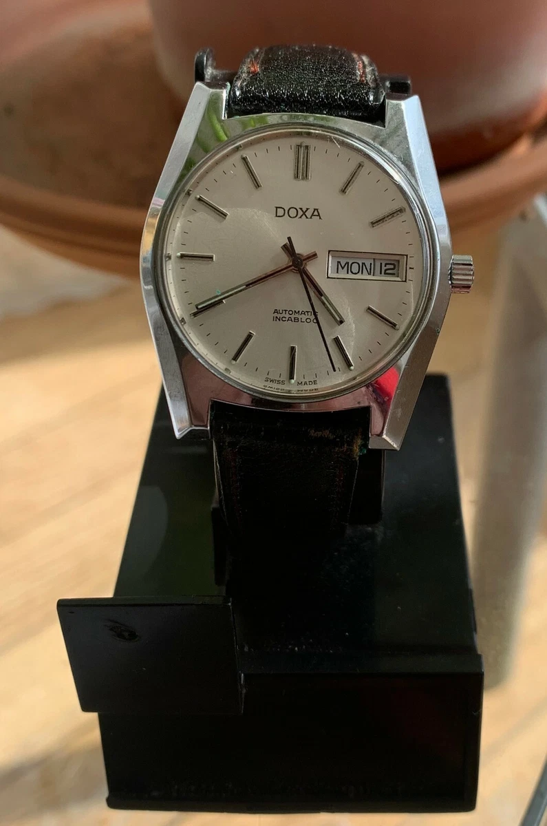 DOXA AUTOMATIC DATE INCABLOC MEN S WATCH