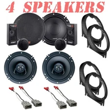 Cerwin Vega 6.5" Coaxial & Component Speakers set for 2006-2014 Honda Ridgeline
