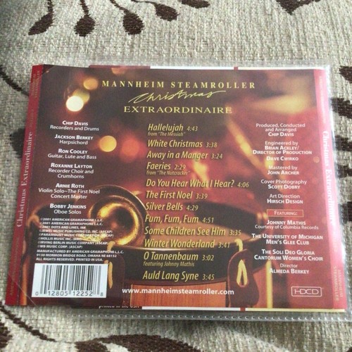 Mannheim Steamroller - Christmas - Original CD Album & Inserts Only - Imagen 2 de 2