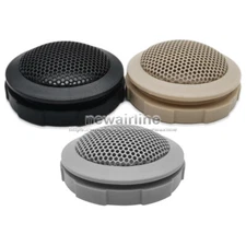 1x Car Tweeter Speaker Cover Decorative Circle Platic Mesh Grille 1.5" inch 54mm