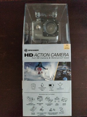 HD Action Camera 1080P Full HD Camera & Waterproof Case