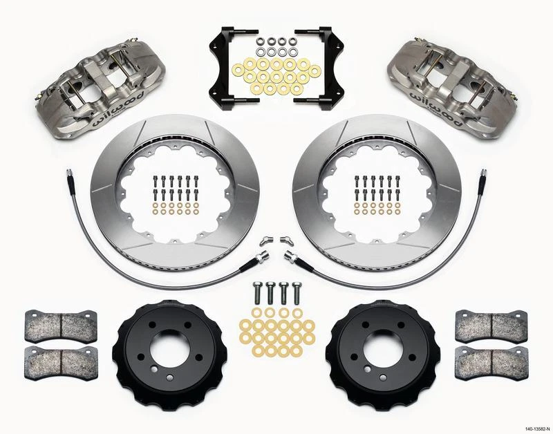 Wilwood Disc Brake Caliper / Rotor / Pad Kit - KIT,FRONT Fits BMW E90,07-11,AERO Foto 4 de 4