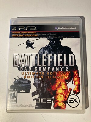 Battlefield: Bad Company 2 -- Ultimate Edition (Sony PlayStation 3, 2010) - PS3