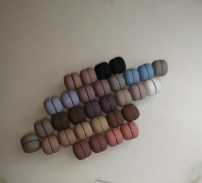 SNAG FREE HIJAB MAGNET PINS MATT metallic (4er SET) Brosche stark 