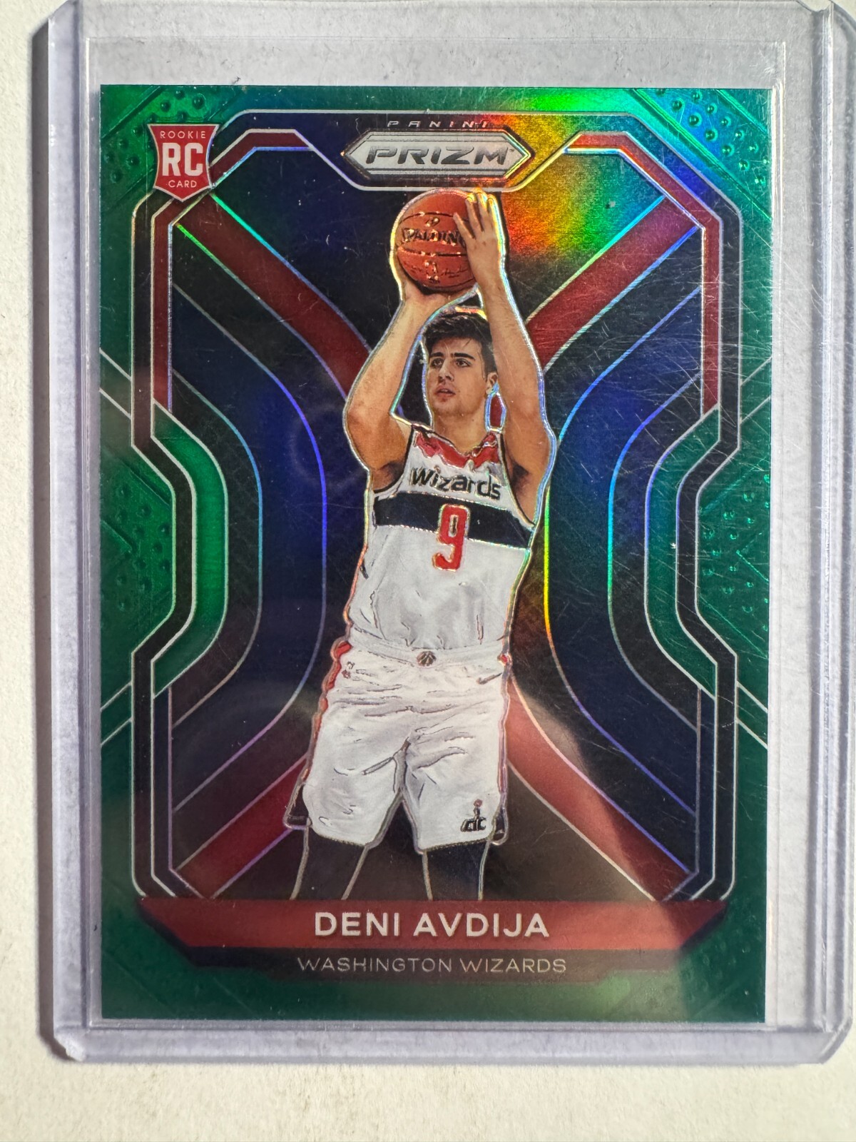 K281,923 - 2020-21 Panini Prizm Prizms Green #290 Deni Avdija