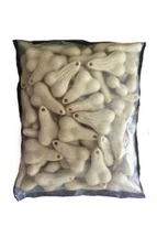 Bulls Balls Truck Nuts, Truck Nutz MINNIE NUTS Keychains (25) Pack - Ivory