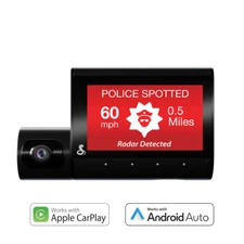 Cobra Smart Dual View Dash Cam SC 220C QHD 1440P Park Live View Mayday CarPlay