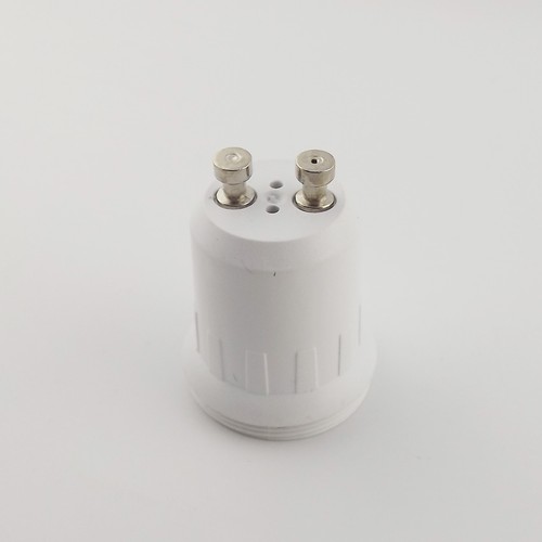 GU10 to E17 Socket Base Halogen LED CFL Light Screw Bulb Adapter Converter Hold - Picture 6 of 6