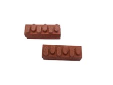 Weinmann Brake Block Pads 38x12mm Red Pair D49 