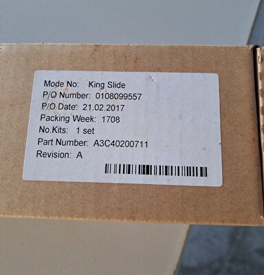 king slide Server Rail Kit PN: A3C40200711