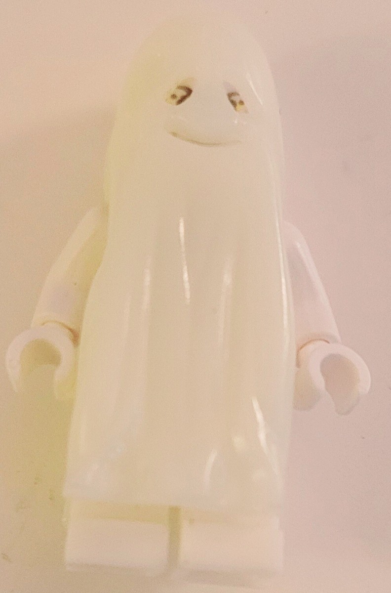 Vintage LEGO Glow in Dark Ghost Minifigure