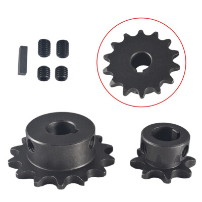 Silver Galvanized Jackshaft Sprockets With UCFL203 Pillow