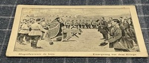 Two Rare Original Polish Imperial Russian WWI WW1 military postcards Shtetel