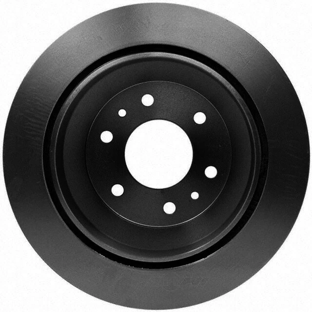 Rotor de freio a disco - chapéu preto traseiro ACDelco 18A1207 - Imagem 3 de 4