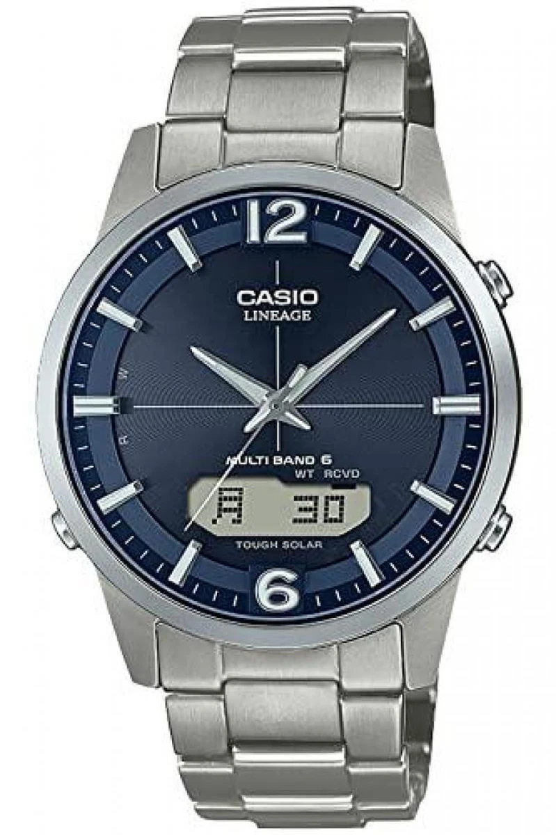 Reloj Casio Lineage LCW-M170TD-2AJF Titanio Radio Solar Hombre Nuevo en Caja
