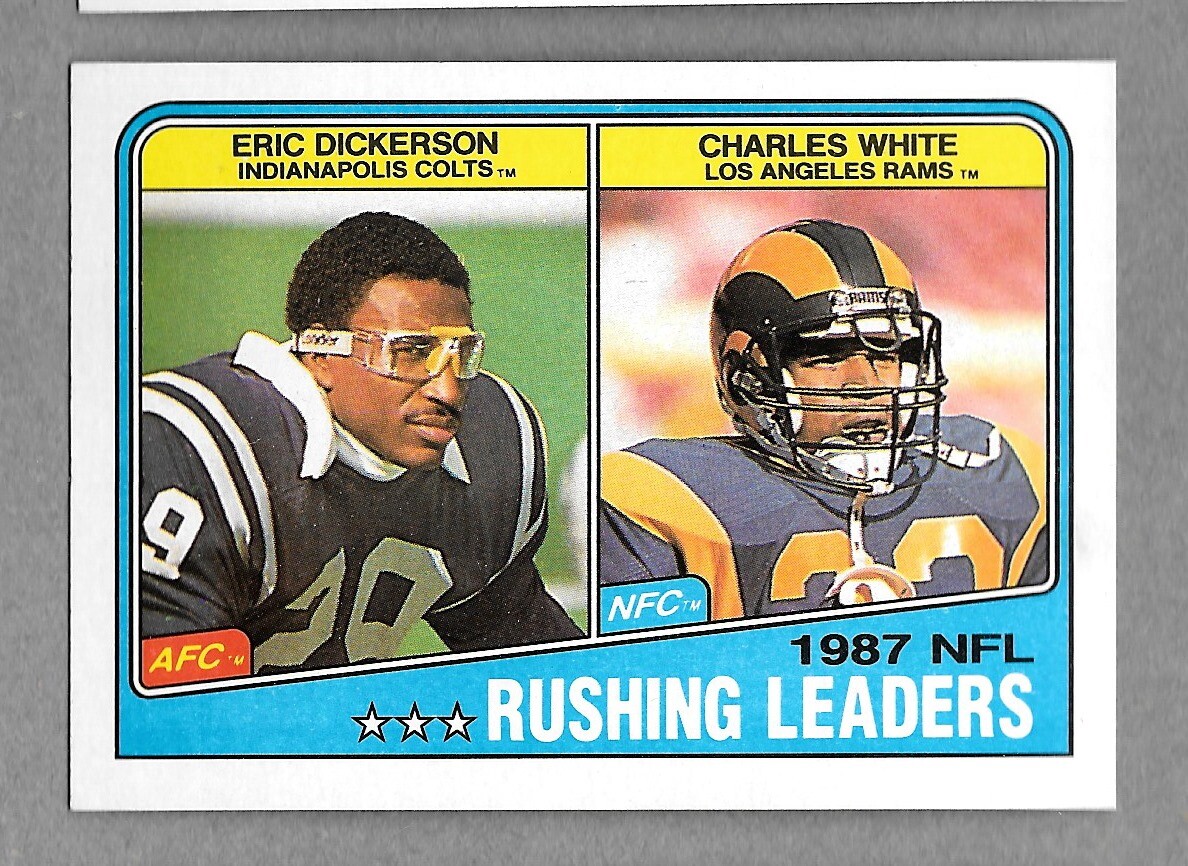 1988 Topps Football Singles #'s 203 - 396 Complete Your Set Pick From List NRMT