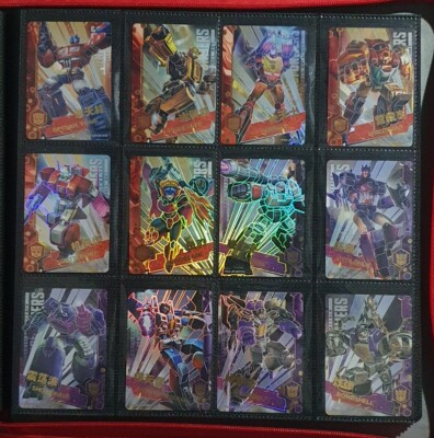 12 Rare Kayou Transformers G1 Cybertron Collection Series 3 Complete UR Holo Lot