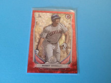 !!!     BOBBY BRADLEY  BOWMAN RED  BASEBALL ROOKIE CARD #d/150  $$