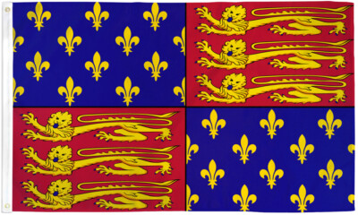 King Edward III Flag 3x5ft Edward of England Banner Flag English Royalty Flag