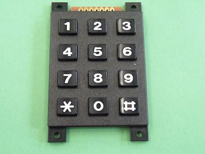 12 Tasten 3x4 Matrix 0-9 *# Tastatur Keypad Dateneingabe Adrino Button 17g EV07