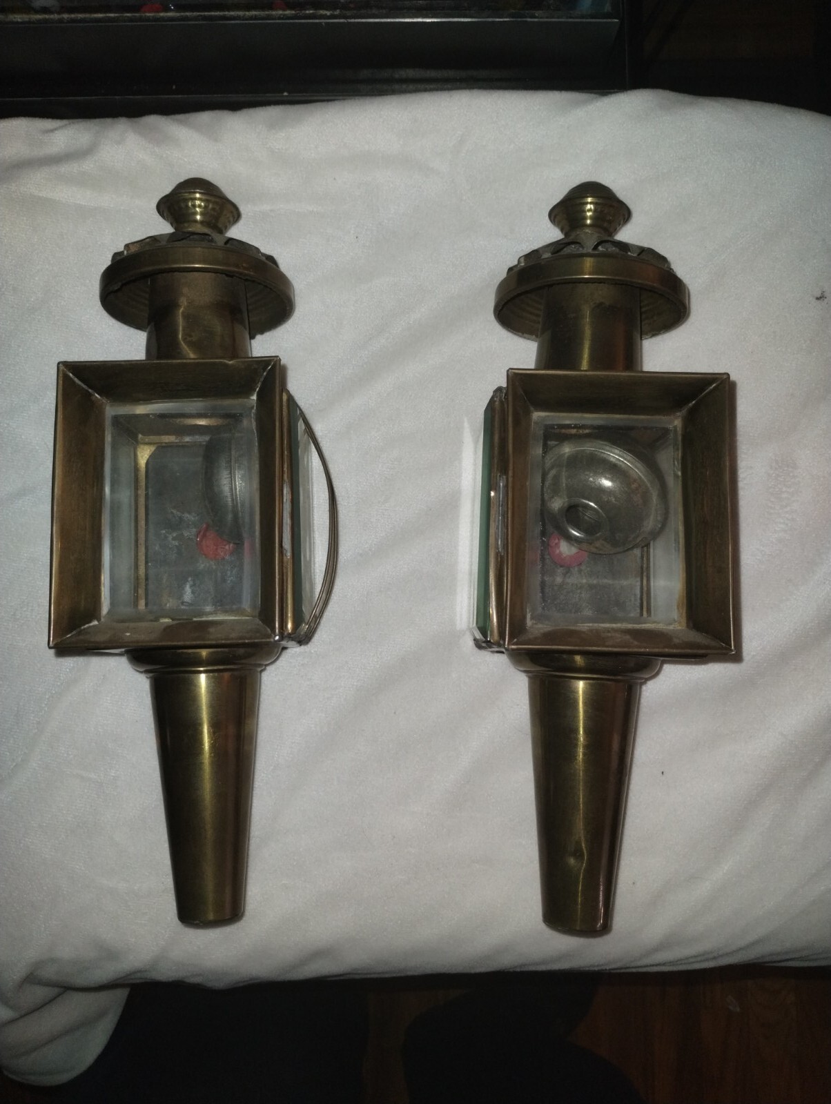 Brass Antique Carriage Lamps eBay