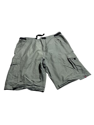 Alpine Design Men Green Flat Front Nylon Outdoor Shorts Size Xl | eBay