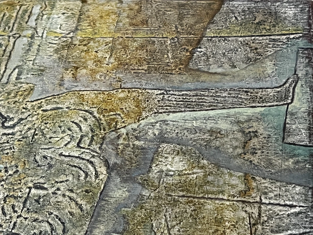 Josef Bruckmüller, České Budějovice, Czechia, mixed media 1992,