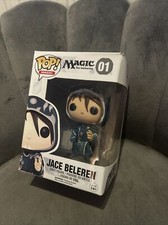 Figura de vinilo Funko Pop JACE BELEREN Magic the Gathering #01 caja daños