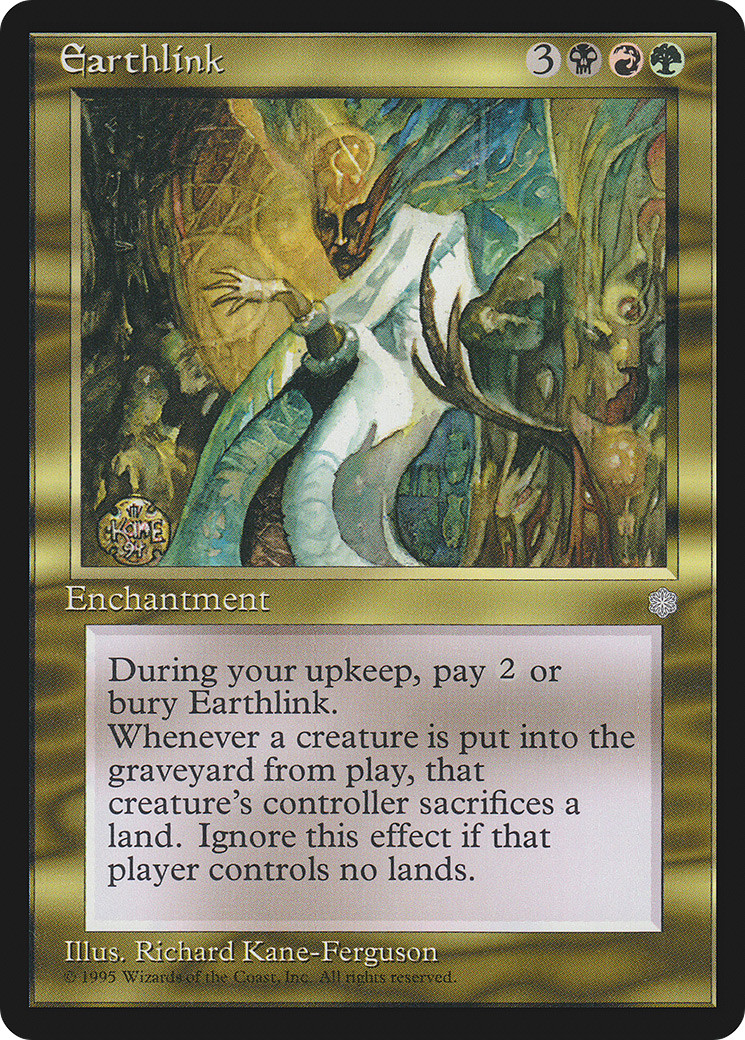 Earthlink X (4) MTG Ice Age Excellent/Near Mint 4RCards
