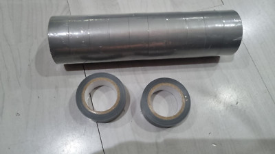 5 x Isolierband grau 10m x 19mm Isoband Klebeband Elektriker Tape Iso ...