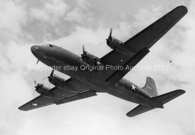 Douglas C-54 Skymaster - Original Flugzeugfoto