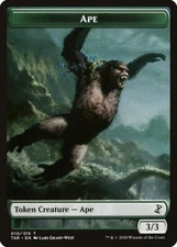 Ape Token 10x - Green - Grant-West Art - TSR Time Spiral Remastered MTG Magic NM