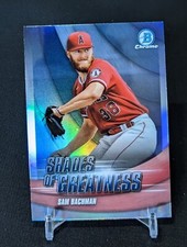 Sam Bachman Shades of Greatness Prospect Refractor 2022 Bowman Chrome Guardians