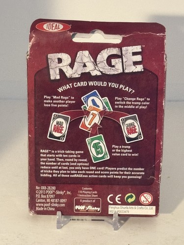 RAGE CARD GAME The Game Of Revenge 2013 NEW - Picture 5 of 5