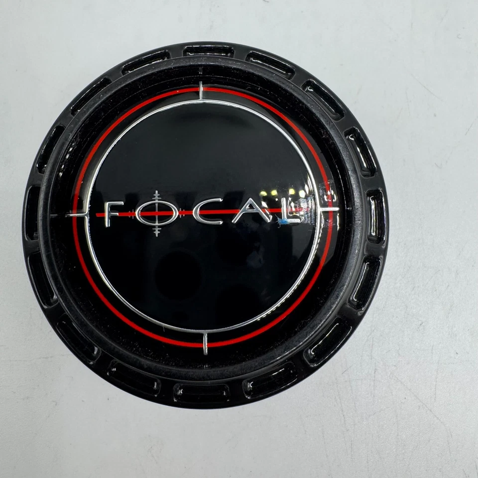 Focal Custom Wheels Black Wheel Rim Hub Cover Center Cap A89-9001BK 980s01 Foto 2 de 4
