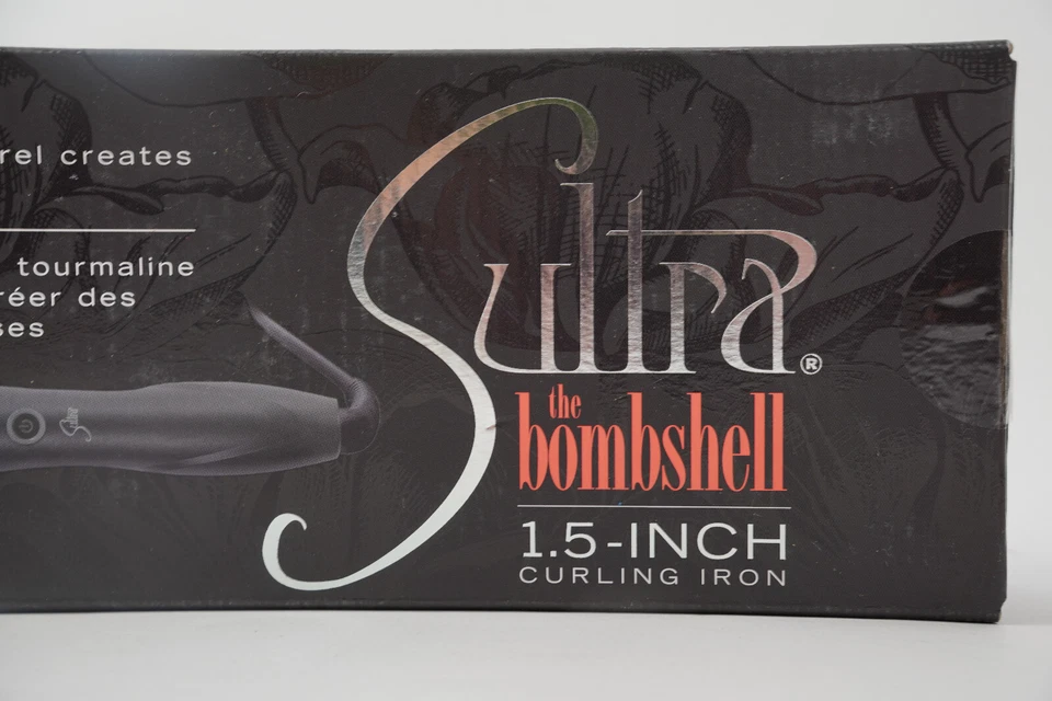 Varita rizadora varilla sin clip Sultra The Bombshell, 1,5" totalmente nueva Foto 2 de 4