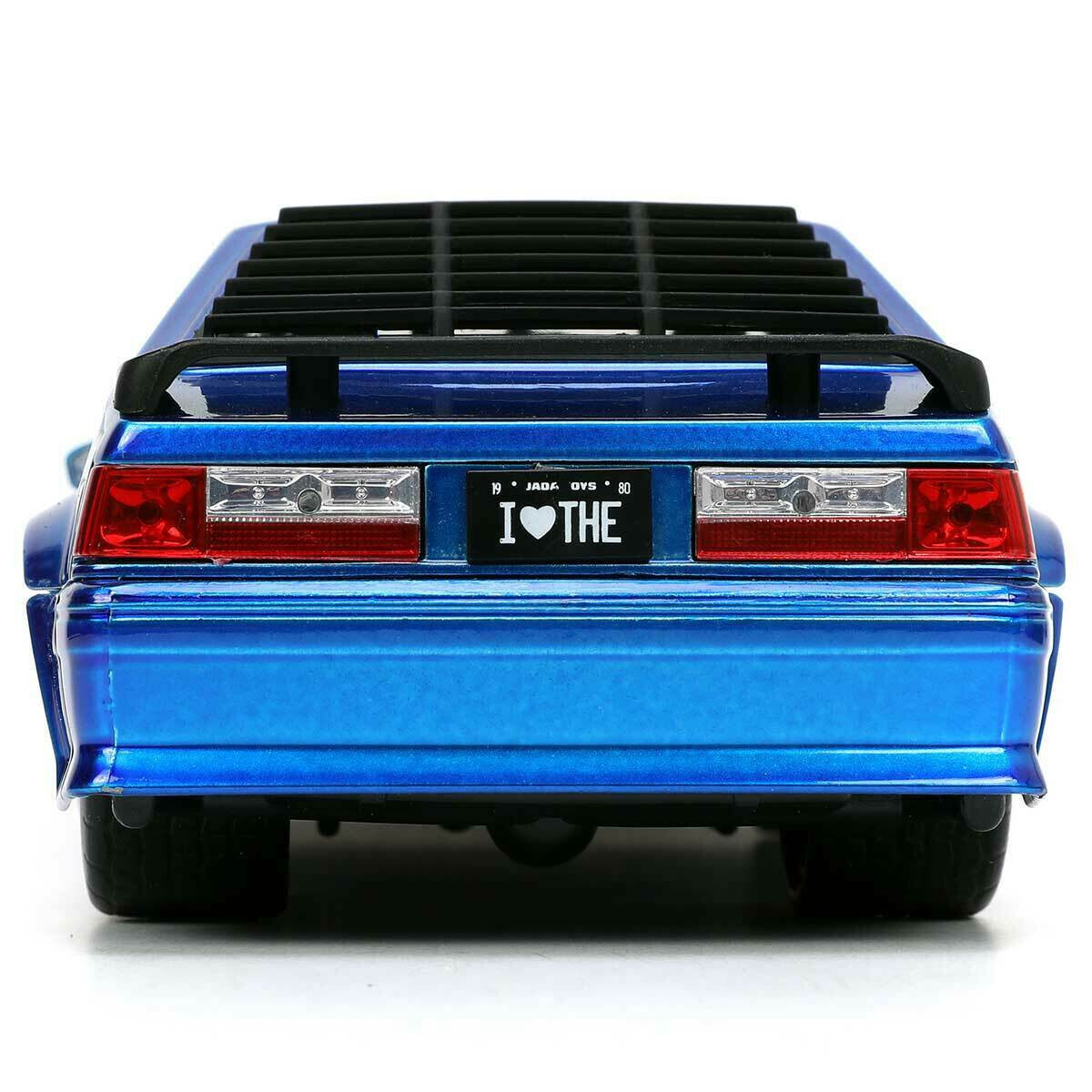 I Love The 80's 1989 Ford Mustang GT Jada, Diecast Car, 8'', 1:24