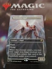 Mtg. Restoration Angel. Borderless. Innistrad Remastered. Pack Fresh 