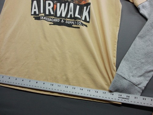 AIRWALK Skateboard Big Boys Graphic Crew Neck Long Sleeve T-Shirt XL - Picture 7 of 12