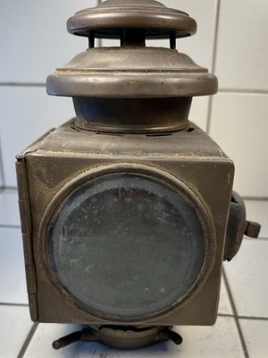 EARLY Vintage FORD Model T Era LANTERN Light Brass E & J Old PARTS