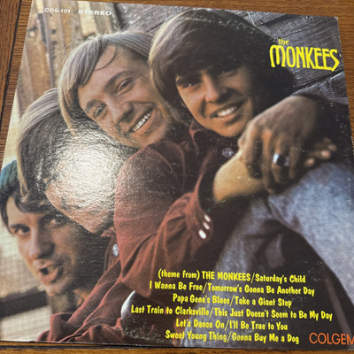 The Monkeys vinyl lp. COS-101
