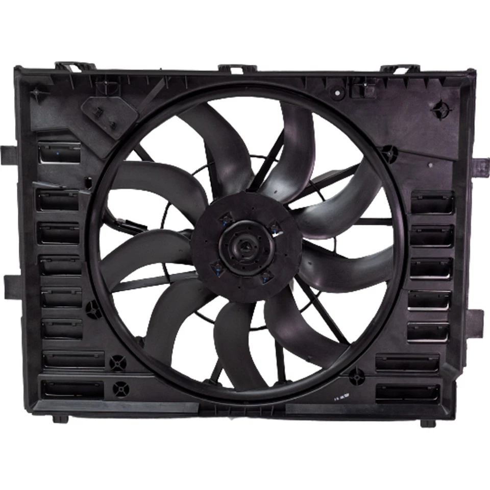 Ventilador de refrigeración del radiador para Porsche Cayenne 2011-2018 Foto 4 de 4